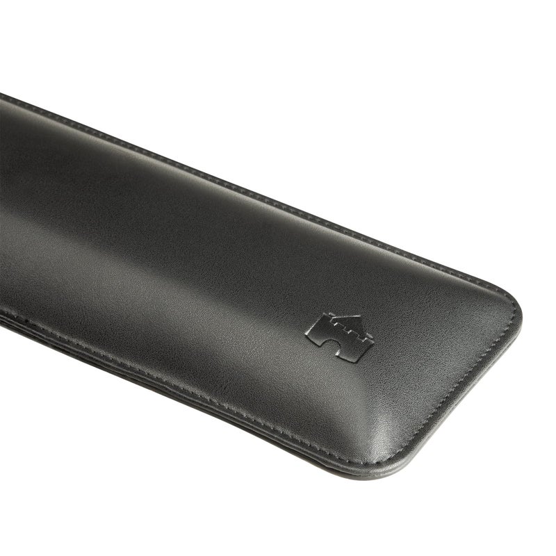 Castle Bailey Tenkeyless by Castle - TKL Short Wrist Rest for Keyboards with around 87 Keys - Leather Ergonomic Computer Extra Firm Wrist Support - Typists, Gaming, & Heavy Office Use (Nightfall, Tenkeyless) - Image 4